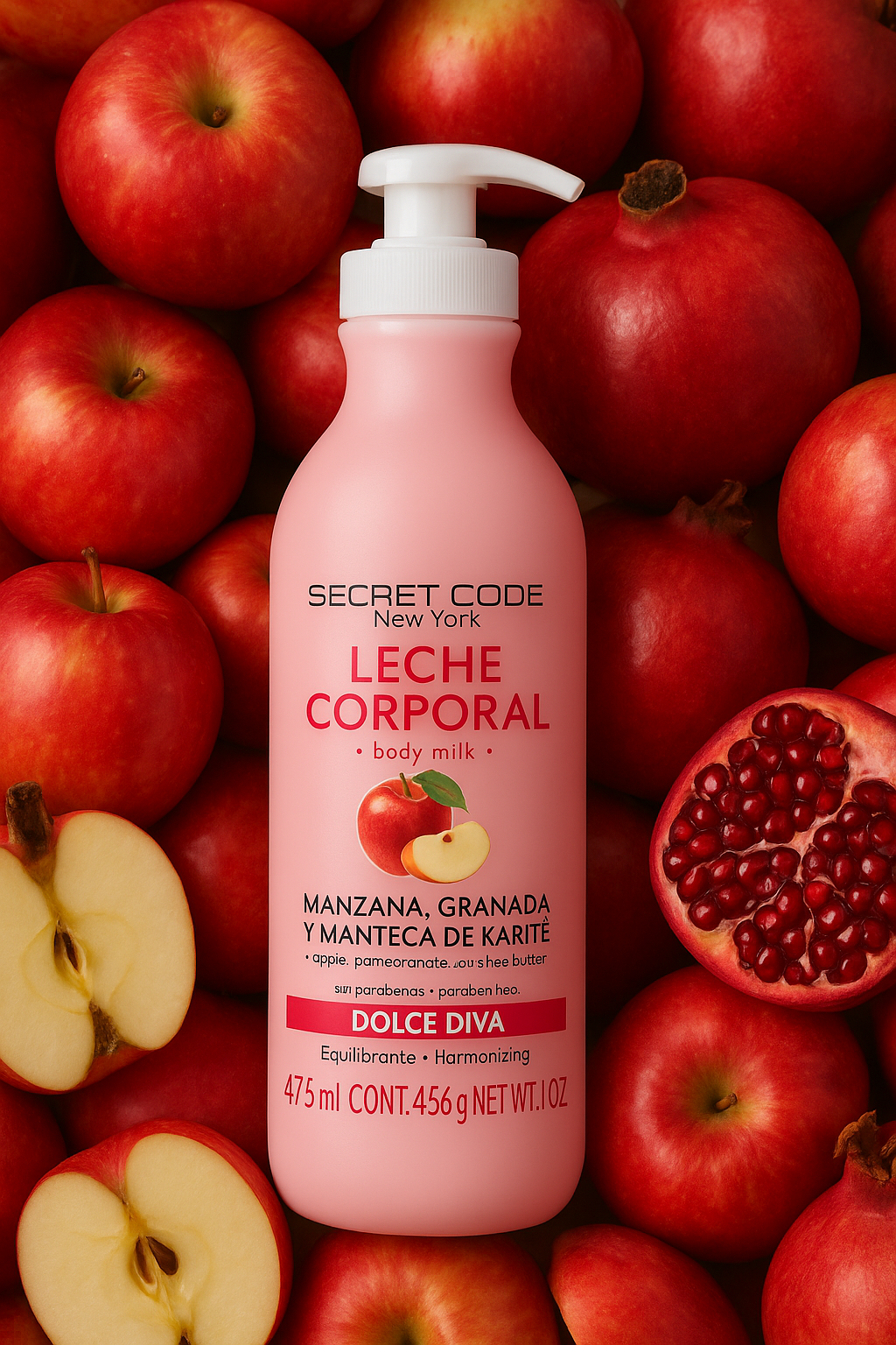 Lait corporel Pomme grenade