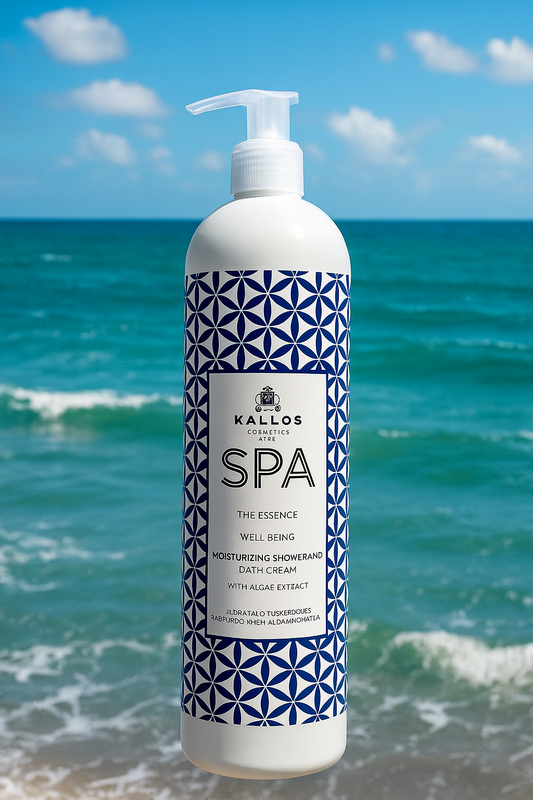 Crème de douche à l’extrait d’algues