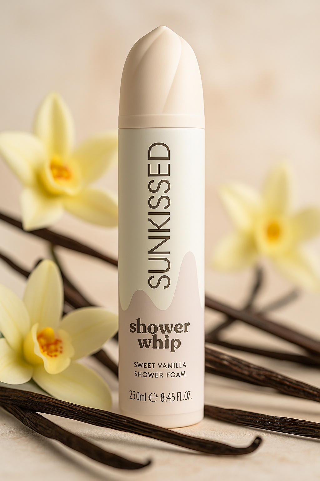 Mousse de douche Vanille