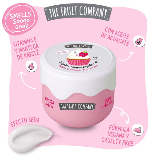 Crème corporelle Fraise chantilly