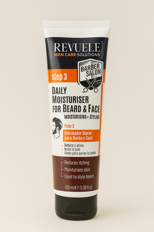 Crème hydratante visage et barbe